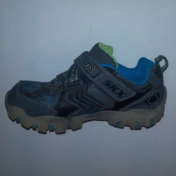 Magic Lites 'SK X' Light Up Leather Shoes Durable Sneaker - Picture 2 of 4